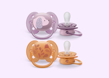 Soother Soft 6-18M (SCF091/18) Girl PK2