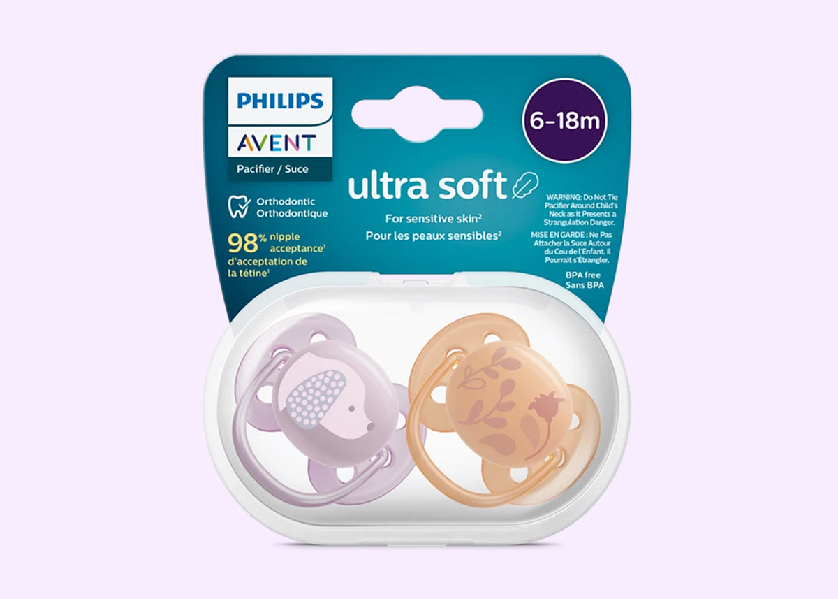 Soother Soft 6-18M (SCF091/18) Girl PK2