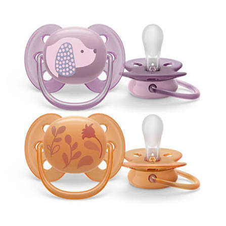 Philips Avent Ultra Soft 6-18M Pacifier Girls (SCF091/18)