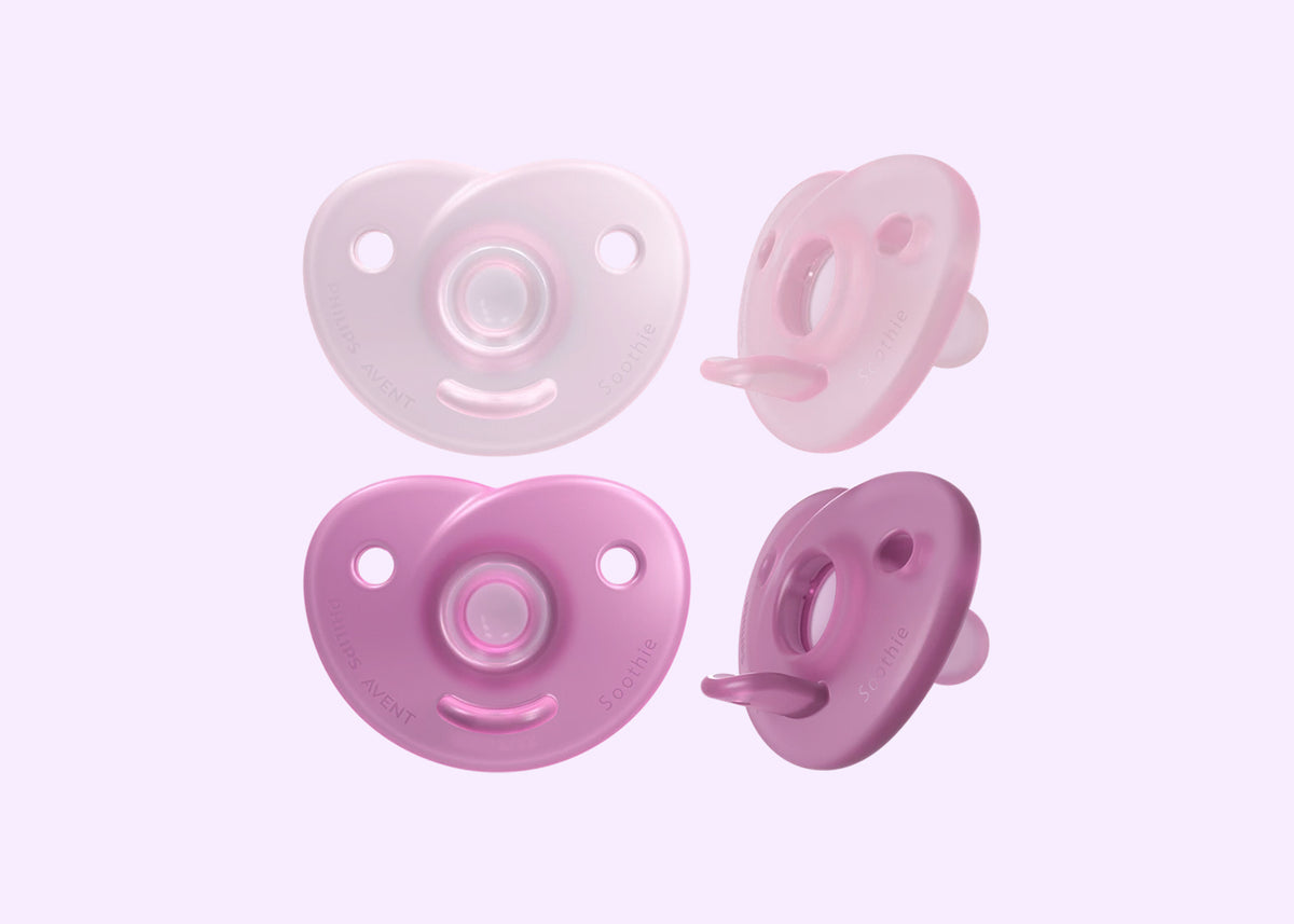 Curved Soothie 0-6M (SCF099/22) Girl PK2