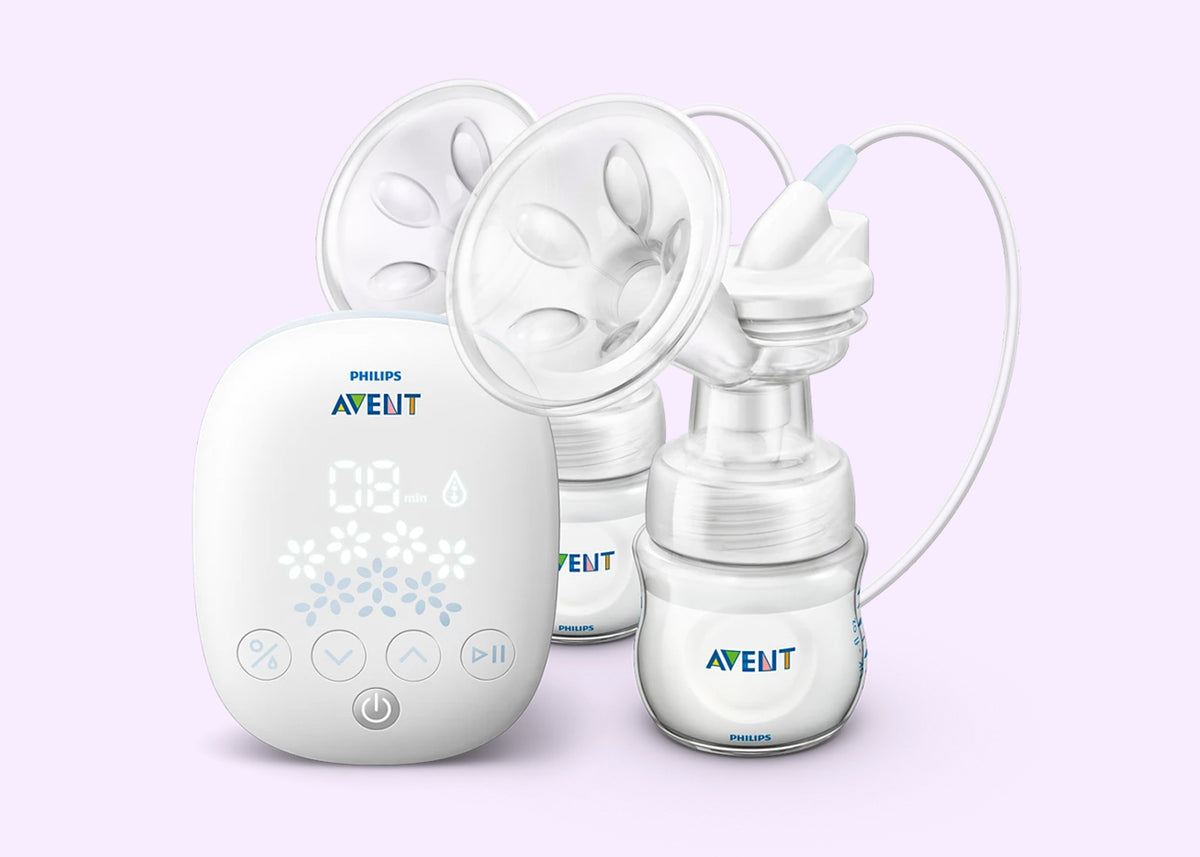 Natural Double Electrical Breast Pump - SCF303/01