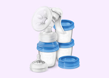 Manual breast pump with 3 cups (SCF330/13)