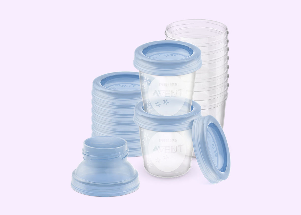 10*180 Ml Breast Milk Storage Cups (SCF618/10)