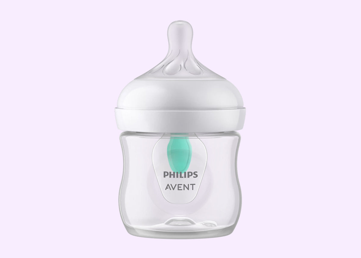 Natural Bottle 125ml PK2 (SCY670/02) with Airfree vent