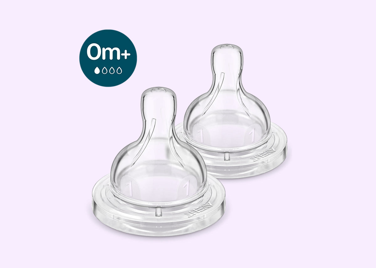 Anti-colic Teat 0m+ PK2 (SCY761/02)