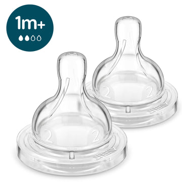 Philips Avent Anti Colic 1m+ Nipple PK2 (SCY762/02)