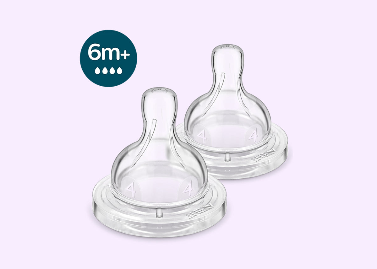 Anti-colic Teat 6m+ PK2 (SCY764/02)