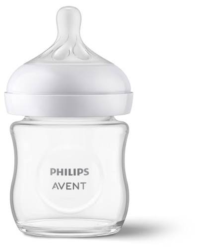 Philips Avent Natural Response Glass Bottle 120ml Bottle PK1 (SCY930/01)