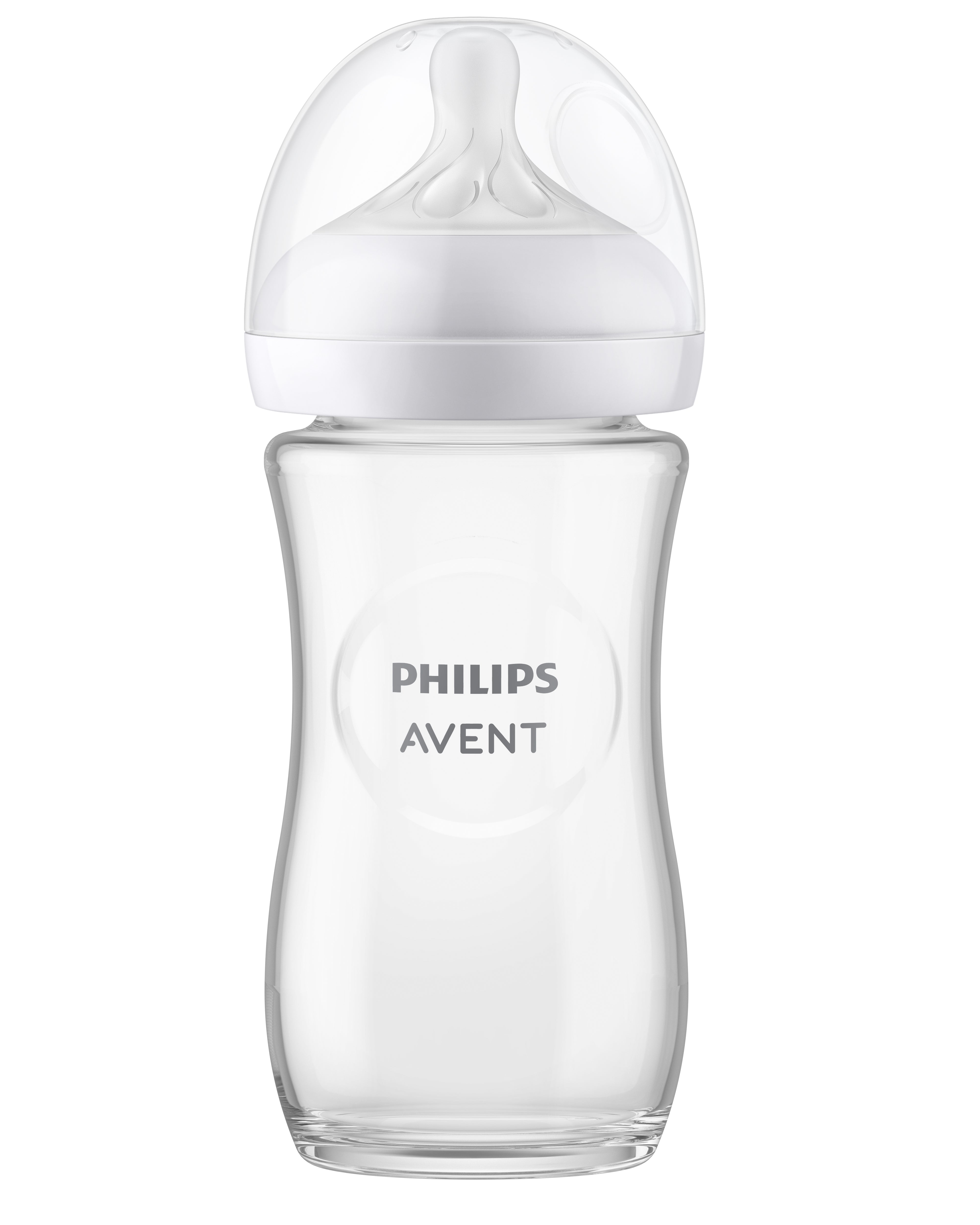 Philips Avent Natural Response Glass Bottle 240ml Bottle PK1 (SCY933/01)