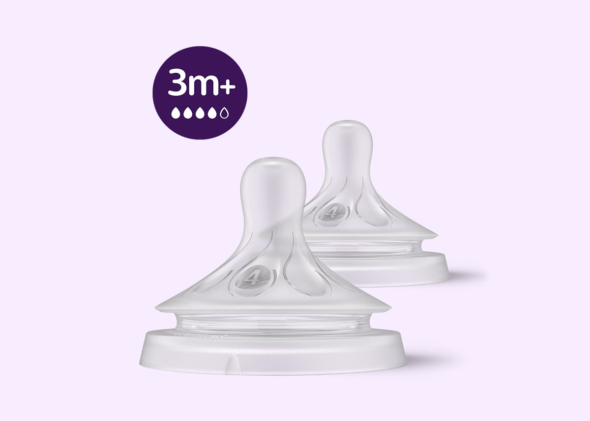 Natural Teat 3M+ PK2 (SCY964/02)