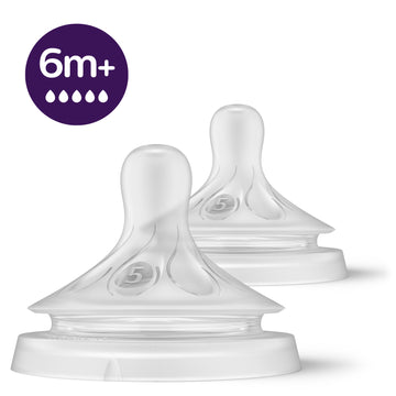 Philips Avent Natural Response 6m+ Nipple PK2 (SCY965/02)