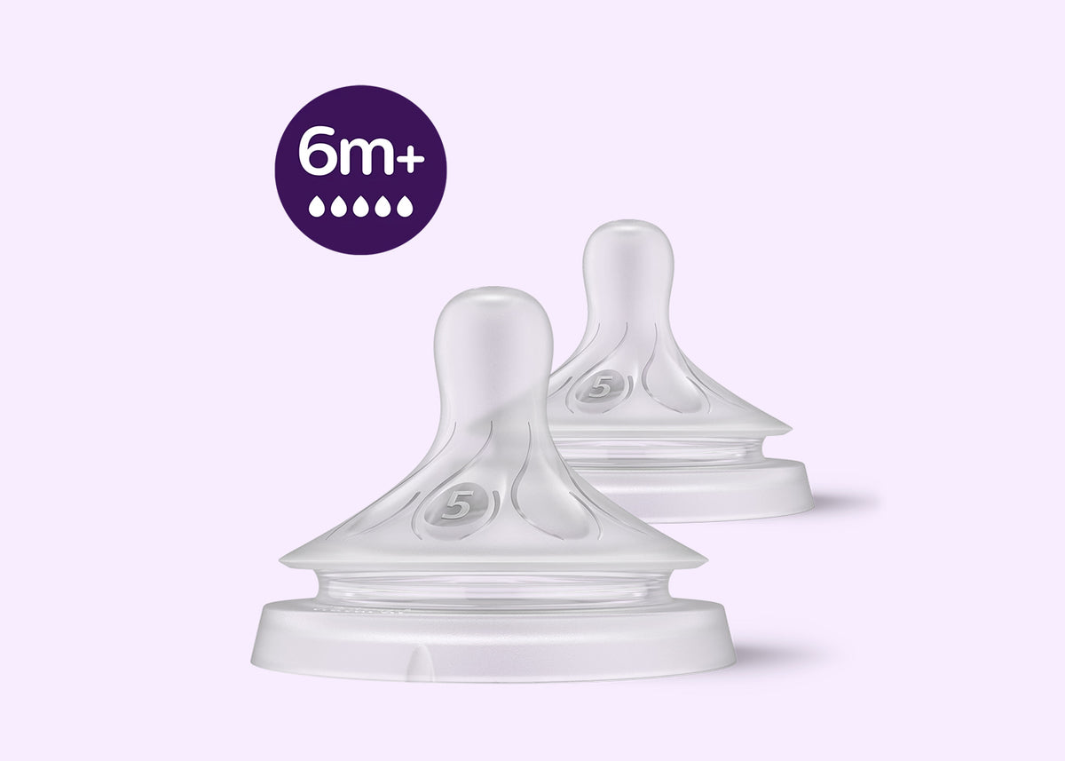 Natural Teat 6m+ PK2 (SCY965/02)