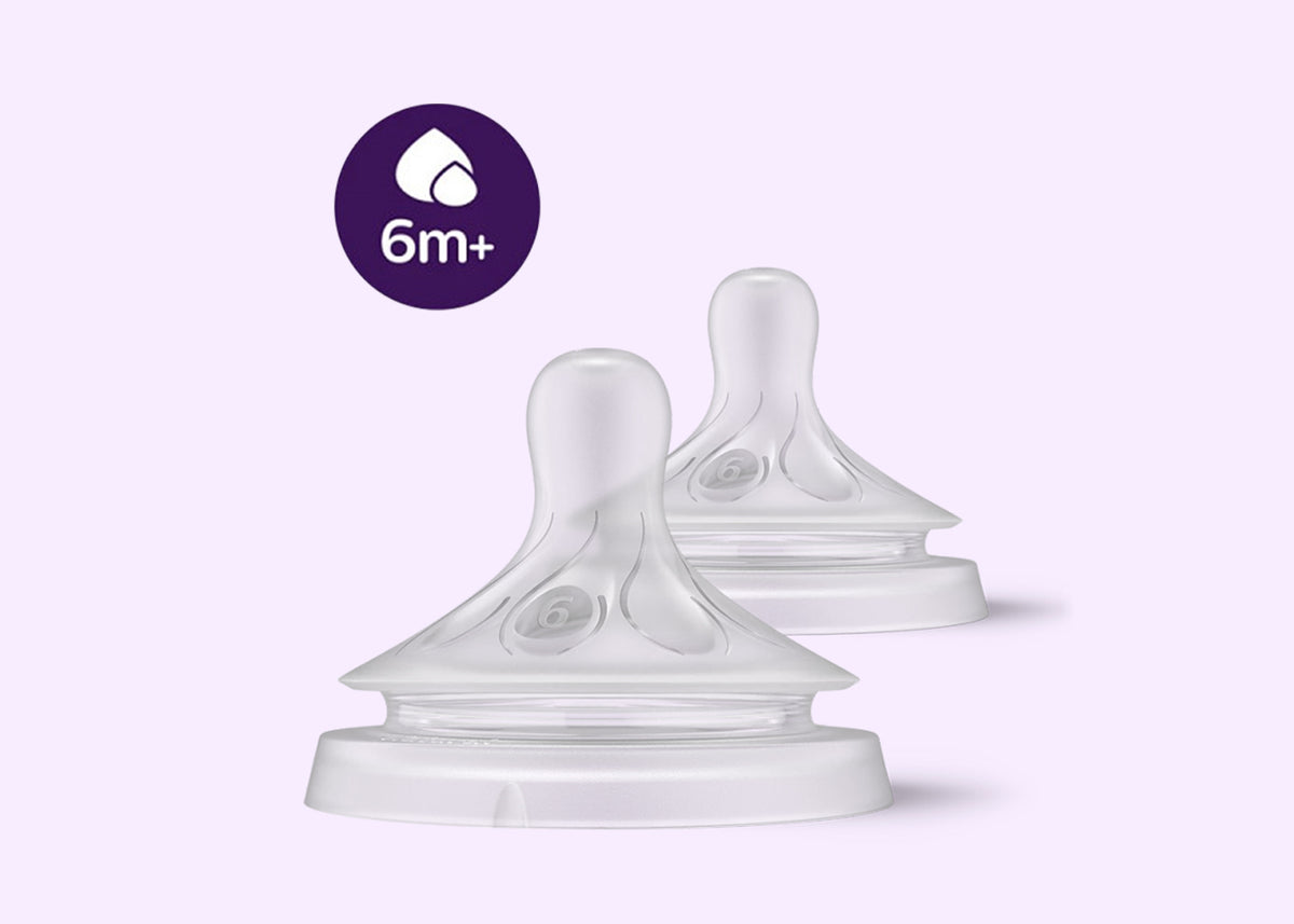 Natural Teat 6M+ THICK FEED PK2 (SCY966/02)