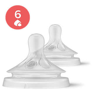 Philips Avent Natural Response 6m+ Nipple PK2 (SCY966/12)