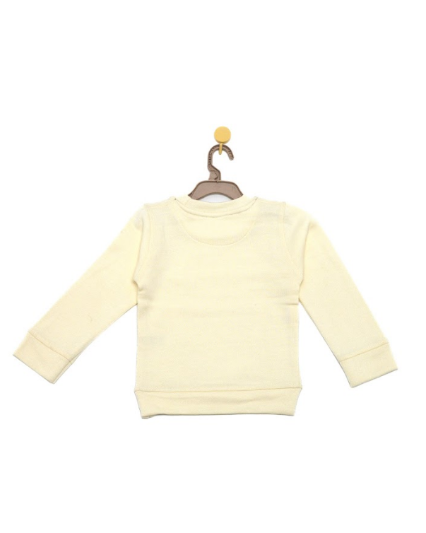 Ek Kawwa Piyasa Round Neck Sweatshirt - Cream