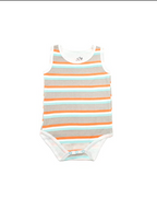 Generic Sleeve Less Body Suit Stripe Print