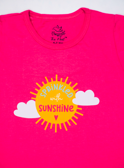 Sprinkled with Sunshine Tie-Front T-Shirt