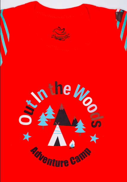 Out in the Woods Adventure Camp T-Shirt