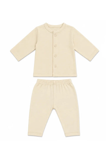 Jabla + Pajama: Premium Cotton-Blend "Solid" Wood Ash Casual Essentials