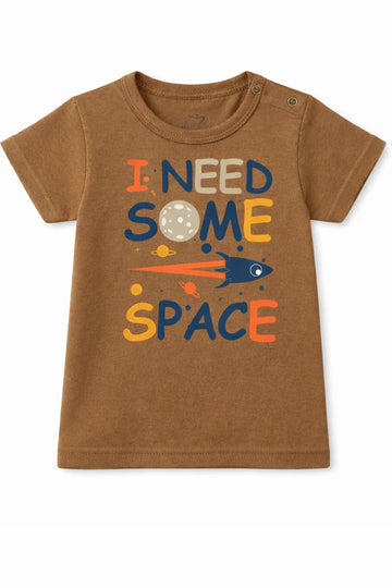 T-Shirt Brown Space DTF Soft