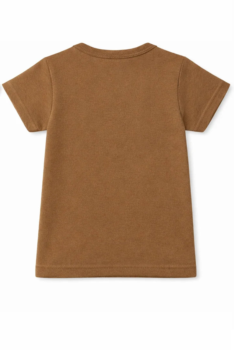 T-Shirt Brown Space DTF Soft