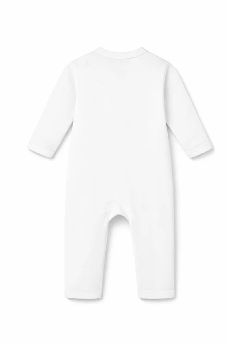 White Kimono Baby Sleepsuit