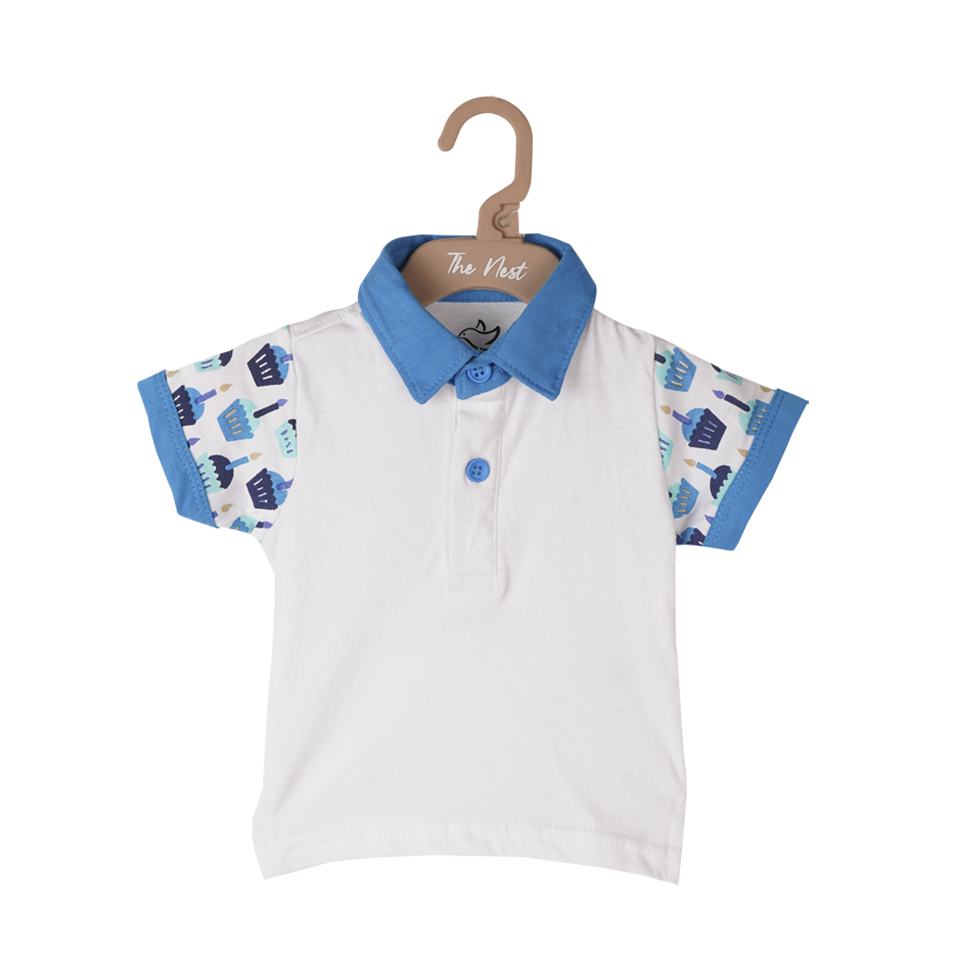 Polo with Self Collar