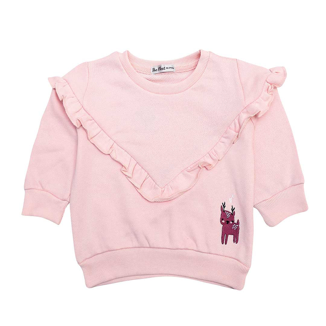 Autumn Forest Pink Sweatshirt