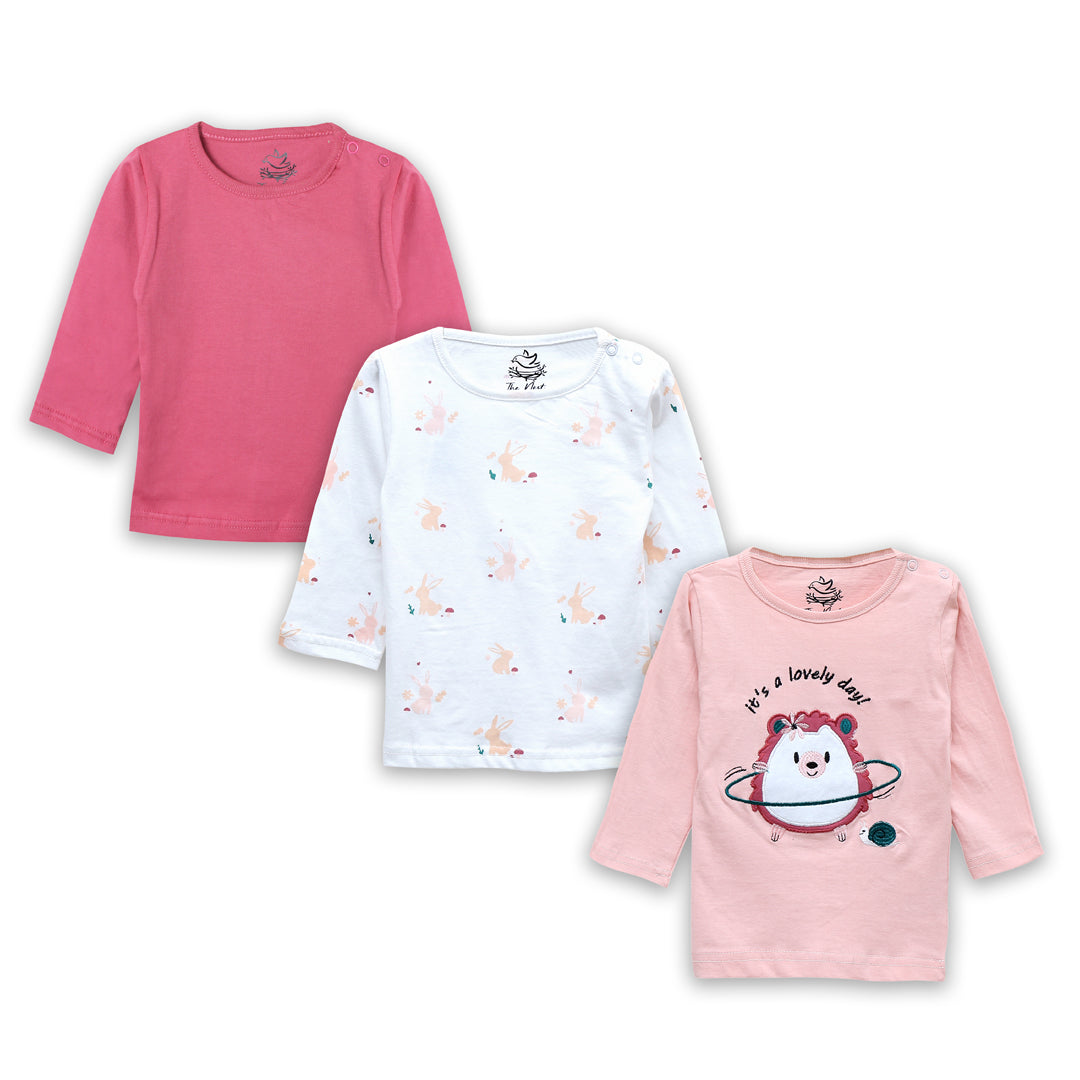 Snug as a bug T-shirt pack of 3