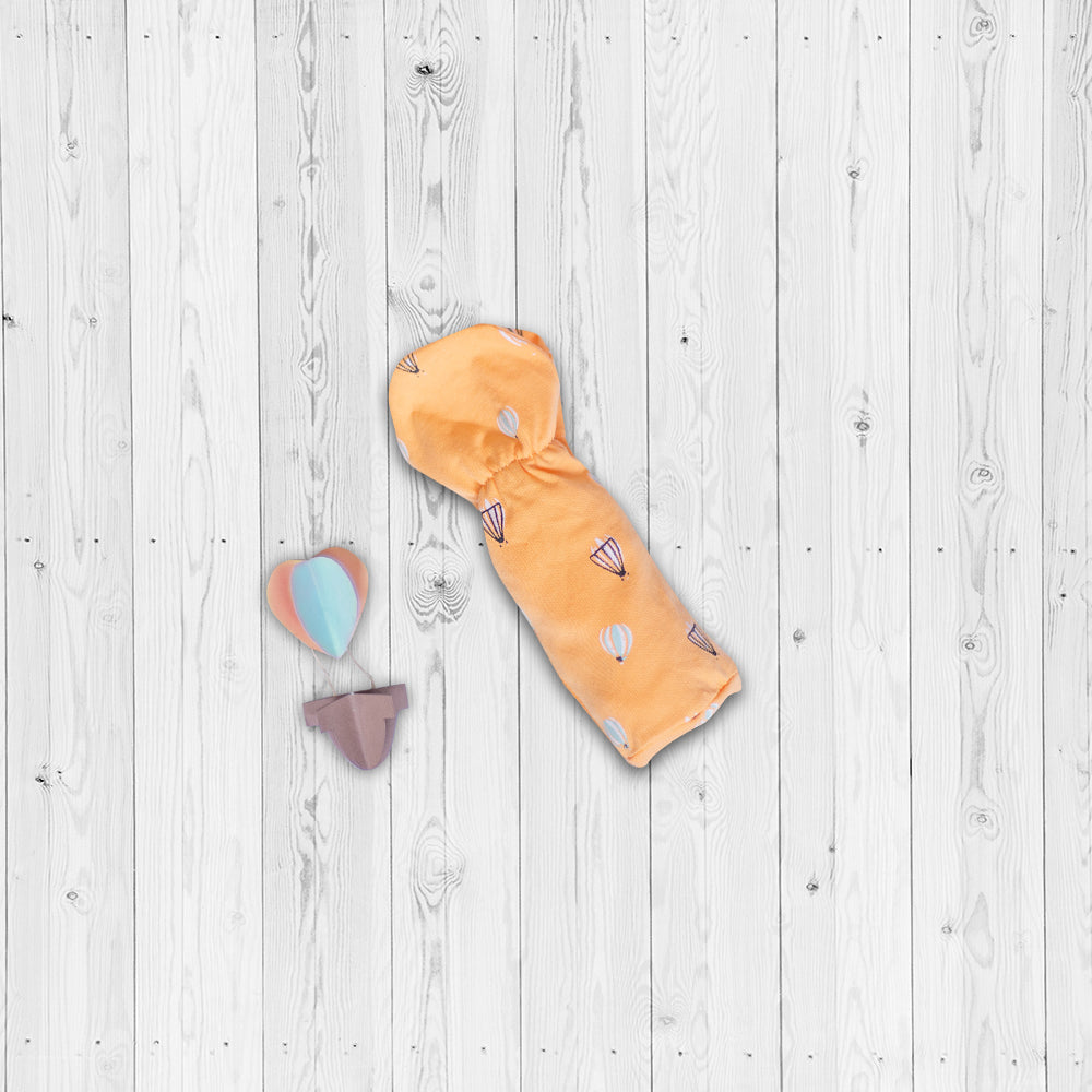 Orange Baloons Feeder Cover