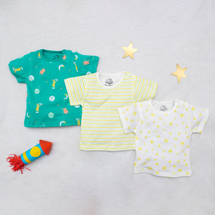 Starry Night Shirts Pack of 3