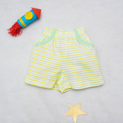 Yellow Stripes Shorts