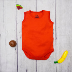 Orangey Frilled Bodysuit