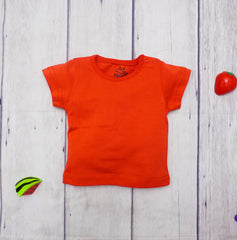 Orangey Frilled Shirt