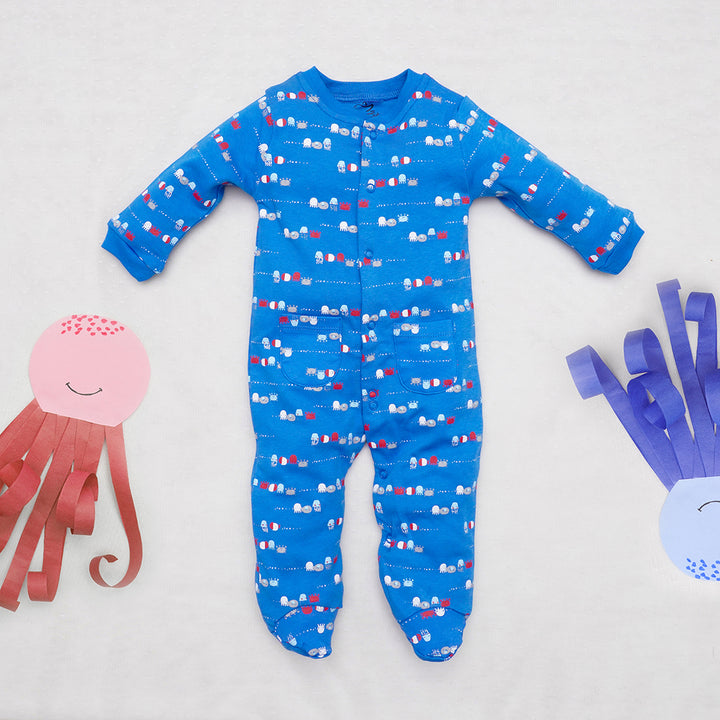 Blue Ocean Sleeping Suit