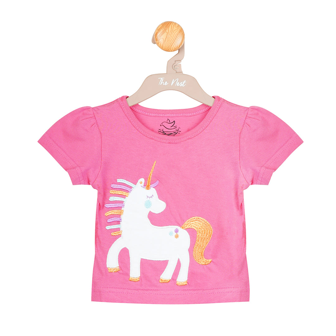 Enchanted Unicorn Snap-up Tee